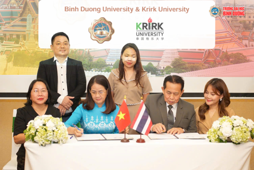 BDU ký kết hợp tác cùng Đại học KRIRK: đẩy mạnh phát triển học thuật và trao đổi sinh viên